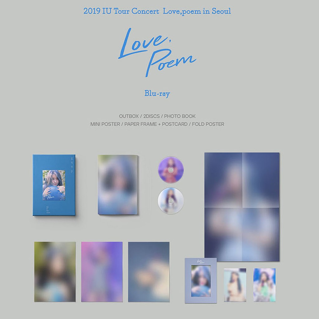Jual [DP PO] IU - 2019 TOUR CONCERT LOVE POEM IN SEOUL BLU-RAY DVD