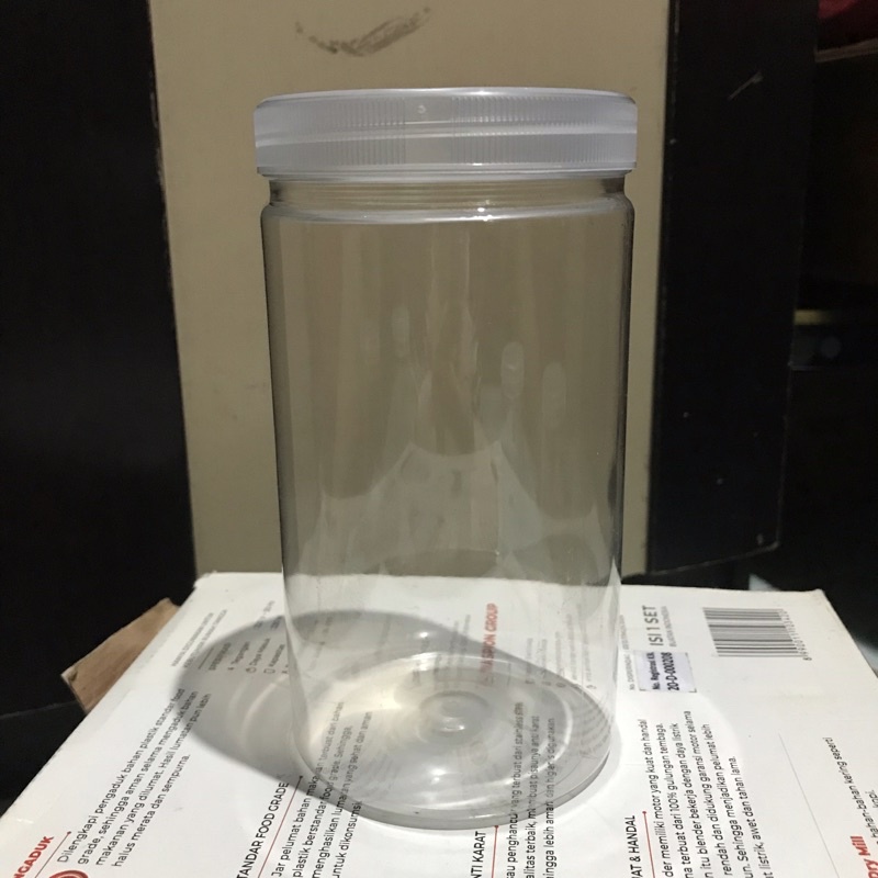 Jual [PET] FREE STICKER STIKER TOPLES JAR SILINDER PANTRY TEMPAT BUMBU ...