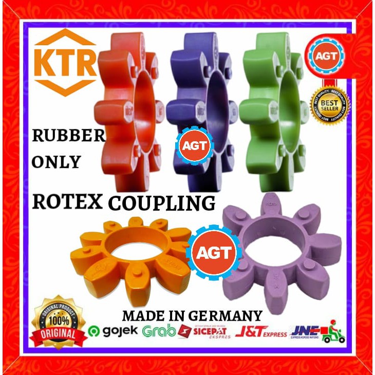 Jual ROTEX ELEMENT ONLY KTR GR42 Material T-PUR (92-98 Shore)ORANGE ...