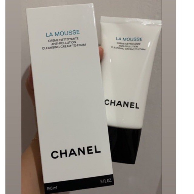 Chanel La Mousse Anti Pollution Cleansing Cream to Foam Cleanser