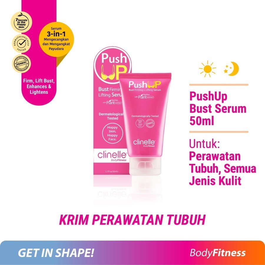 Jual Clinelle PushUP Bust Firming & Lifting Serum 50ml Shopee Indonesia