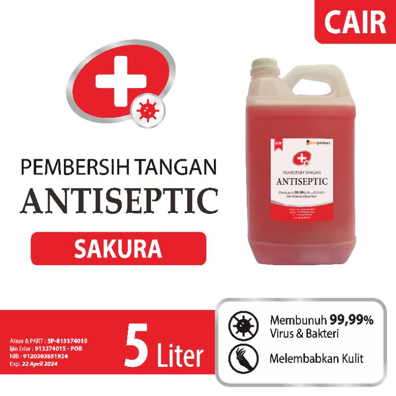 Jual Hand Sanitizer Cair Liter Kemasan Jerigen Liter Shopee Indonesia