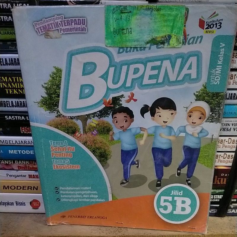 Jual BUKU BUPENA BUKU PENILAIAN JILID 5B | Shopee Indonesia