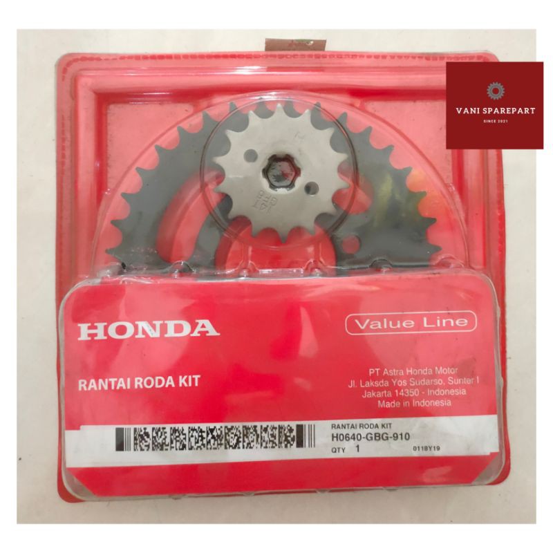 Jual GEAR SET GER GEAR DEPAN BELAKANG RANTAI SET GRAND LEGENDA IMPRESSA