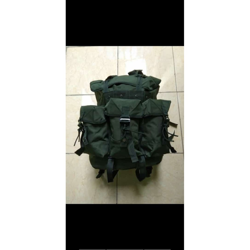 Jual TAS RANSEL KOREA STANDAR TNI-POLRI/TAS TEMPUR RPB | Shopee Indonesia