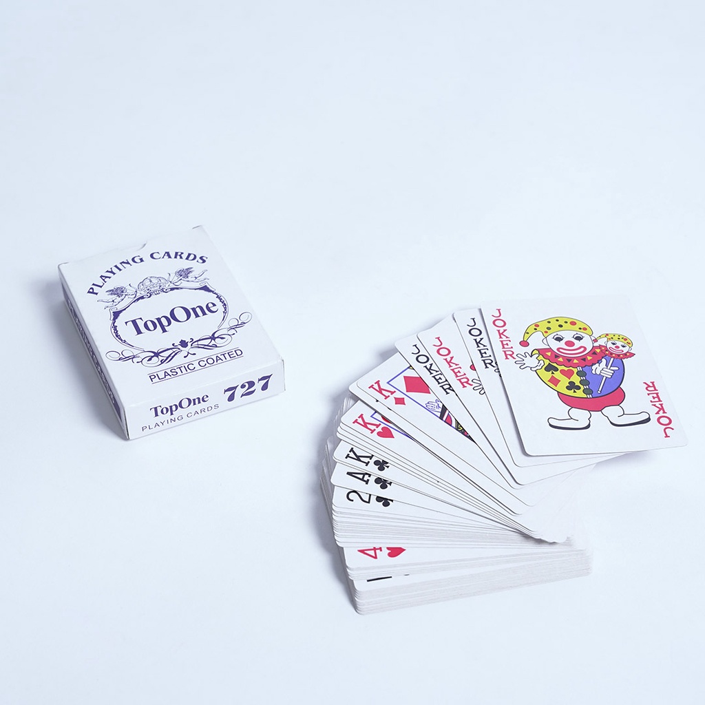 Jual Kartu Remi Playing Cards TOP ONE | partai murah | Shopee Indonesia