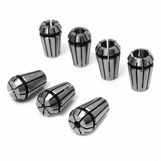 Jual Collets collet Chuck ER11 5mm plus spring collets 1 - 7 mm ...