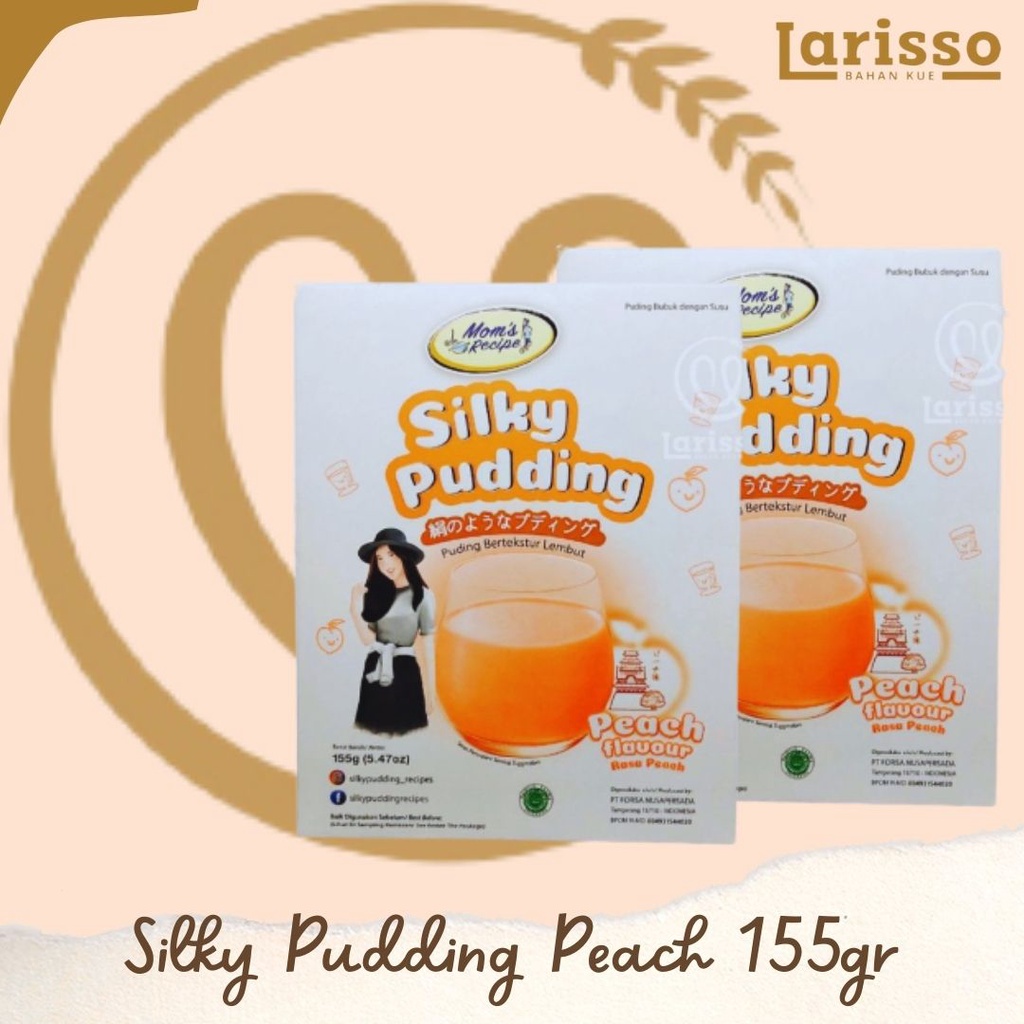 Jual FORISA SILKY PUDDING MOM RECIPE PEACH 155GR | Shopee Indonesia