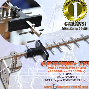 Jual Antena Yagi Stainless Optimuz+ 7Yb U/ Modem Bolt Huawei E5172 4G ...