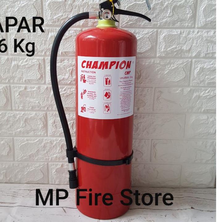 Jual Hot APAR 6 Kg Tabung Pemadam Api Ringan Fire Extinguisher ABC Dry Powder 6kg