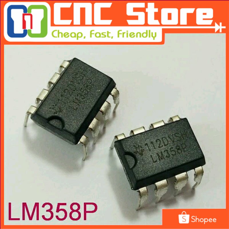 Jual [ICS0021] LM358P LM358 DIP8 SINGLE SUPPLY DUAL OPERATIONAL