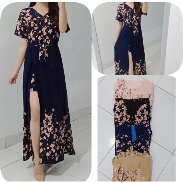 Jual Jumpsuit overall jumpsuit rok celana Shopee Indonesia