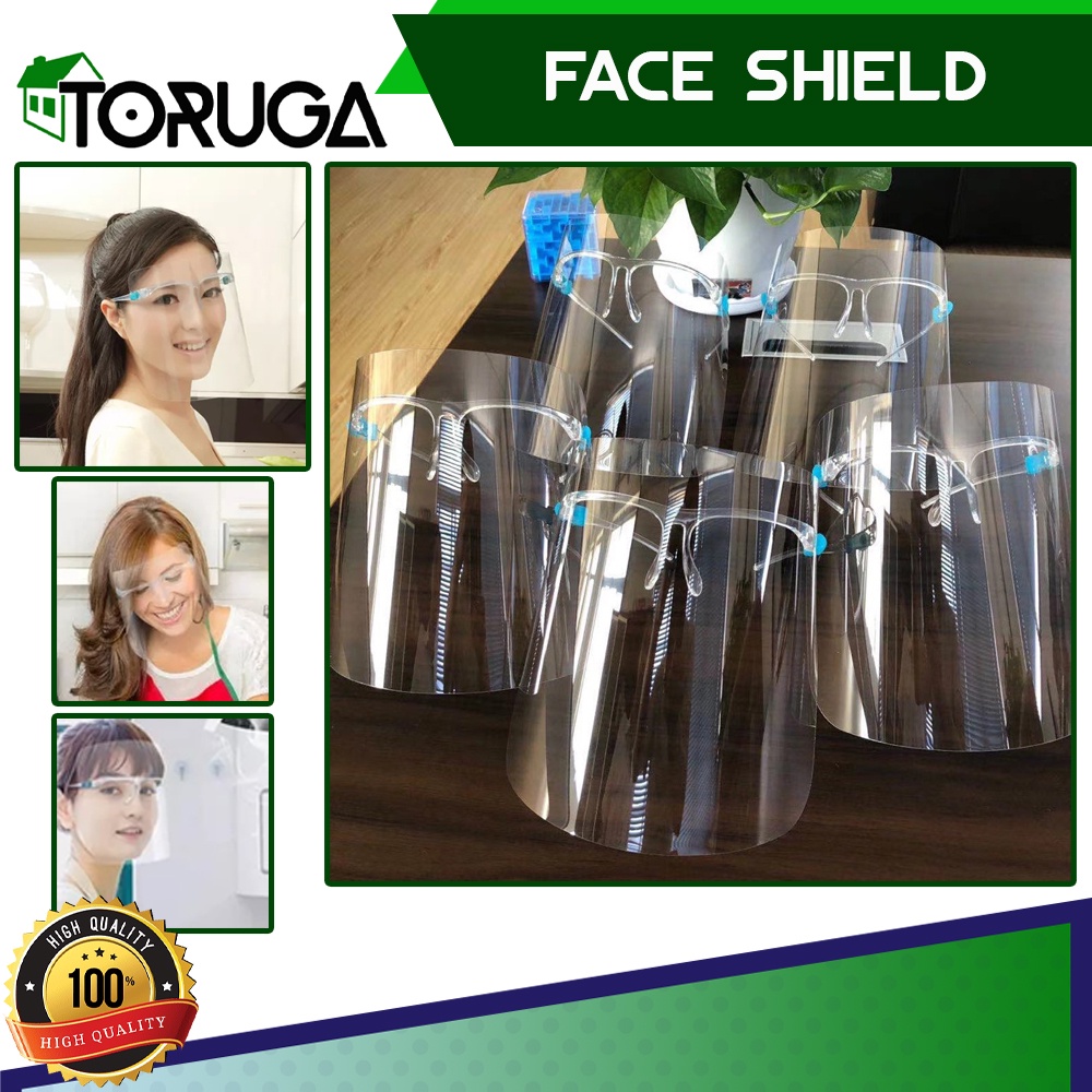 Jual Faceshield Kacamata Nagita Frame Mika Tebal Face Shield Dewasa