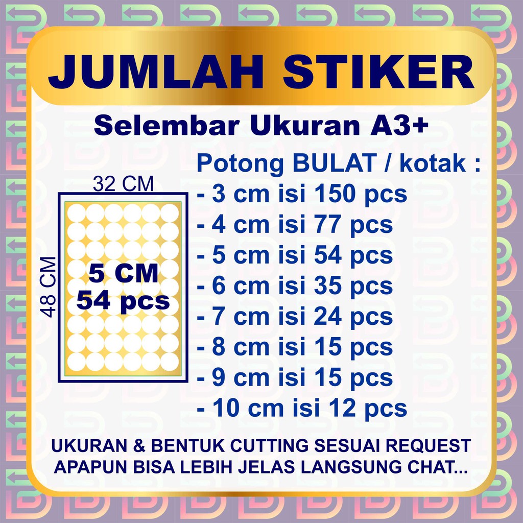 Jual CETAK STIKER GOLD EMAS / PRINT LABEL KEMASAN / STICKER EMAS ...