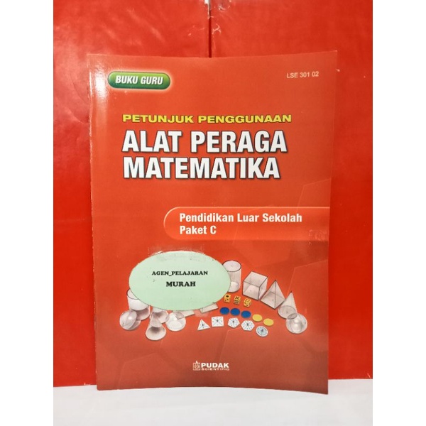 Jual Buku Guru Petunjuk Penggunaan Alat Peraga Matematika Pendidikan