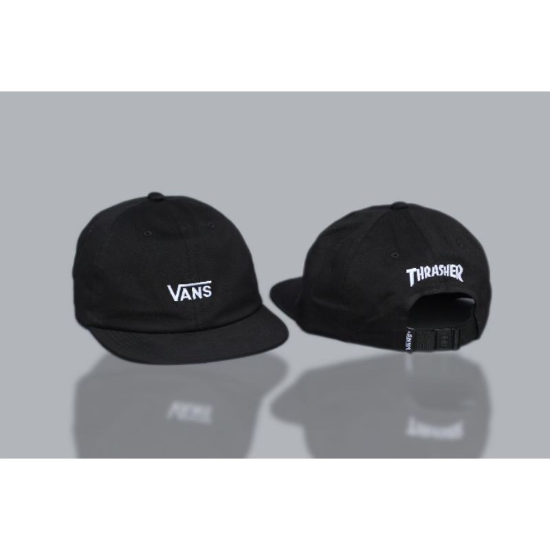 Jual Topi Five Panel Vans X Thrasher High Premium Quality Full Tag ...
