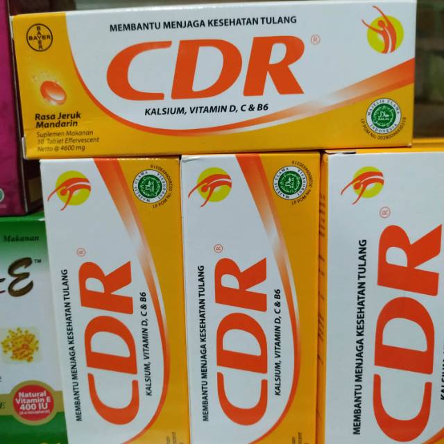 Jual Vitamin CDR 10'S dan 15'S (ready stok) | Shopee Indonesia