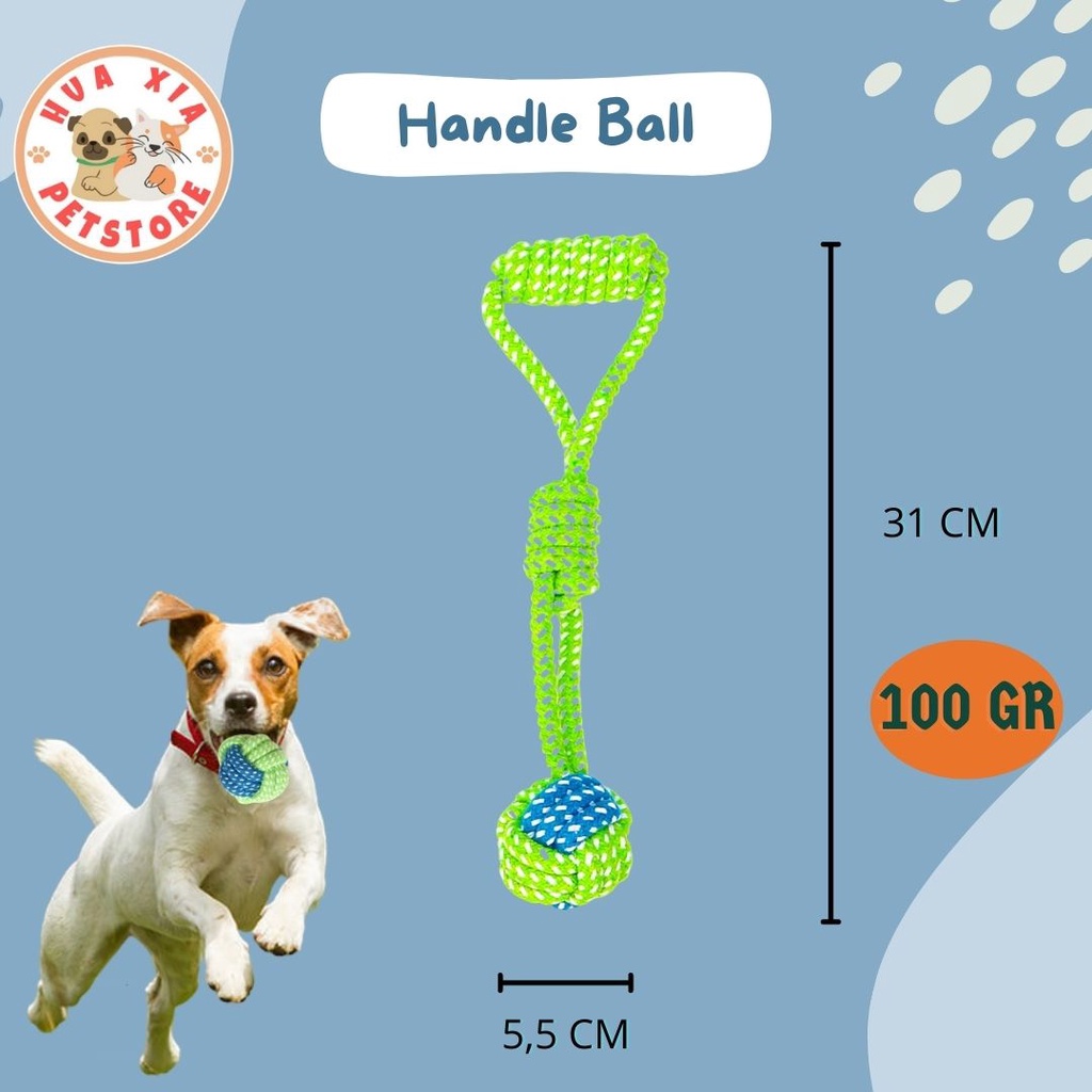 Rope Chewy Dog Chew Toys Jual Mainan Gigit Anjing Kucing Tali