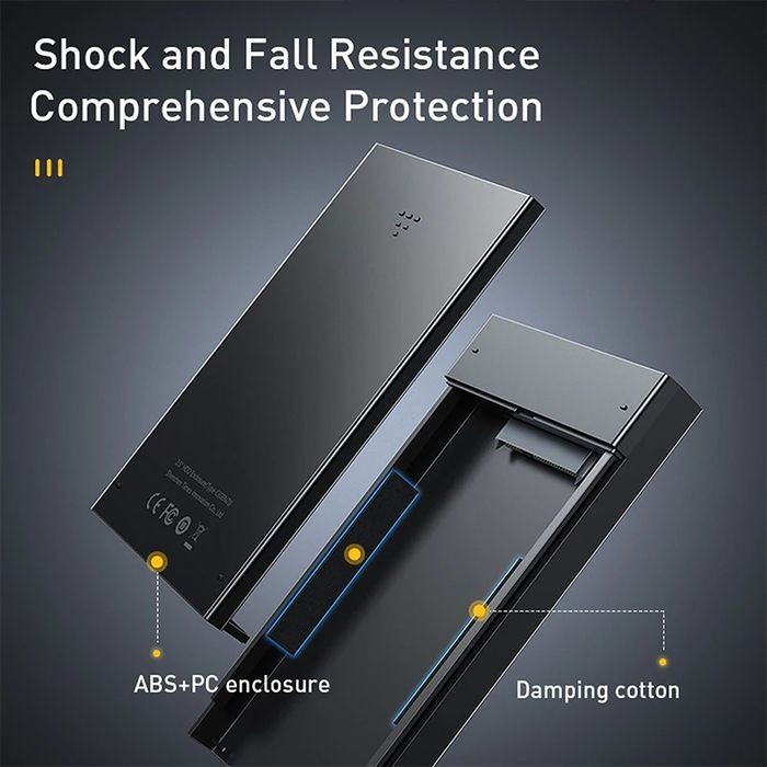 Jual Baseus Casing Enclosure Hard Disk External 2.5 