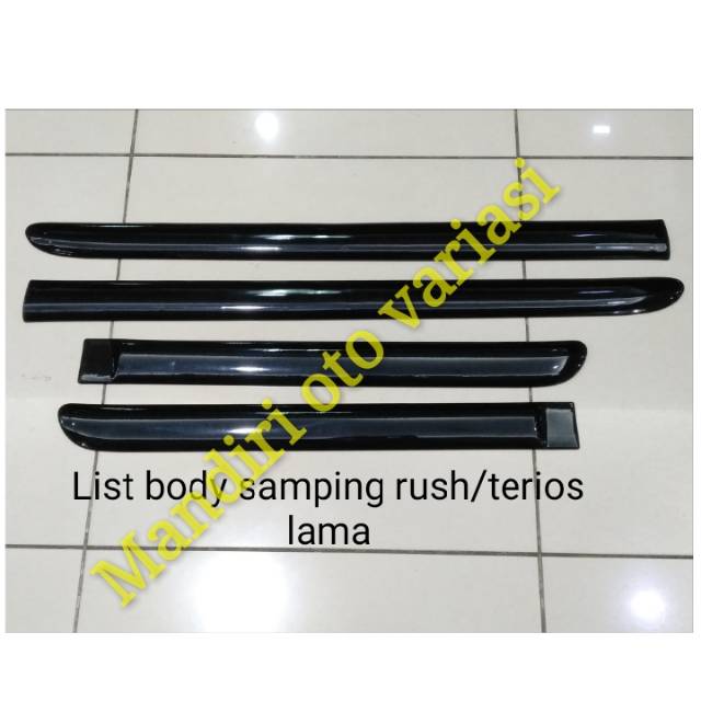 Jual LIST BODY PINTU SAMPING RUSH TERIOS LAMA Shopee Indonesia