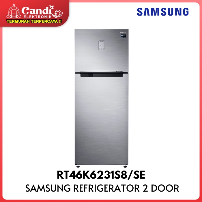 Jual SAMSUNG Kulkas 2 Pintu 453 Liter RT46K6231S8/SE Digital Inverter Shopee Indonesia