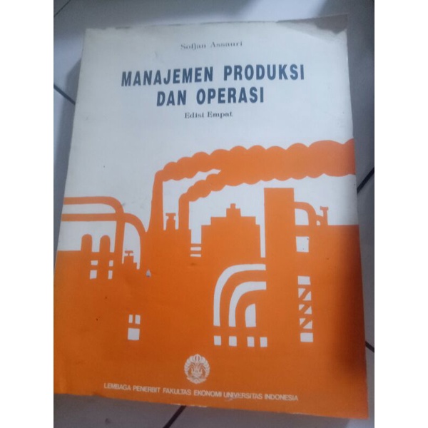 Jual Buku Manajemen Produksi Dan Operasi Fakultas Ekonomi Universitas ...