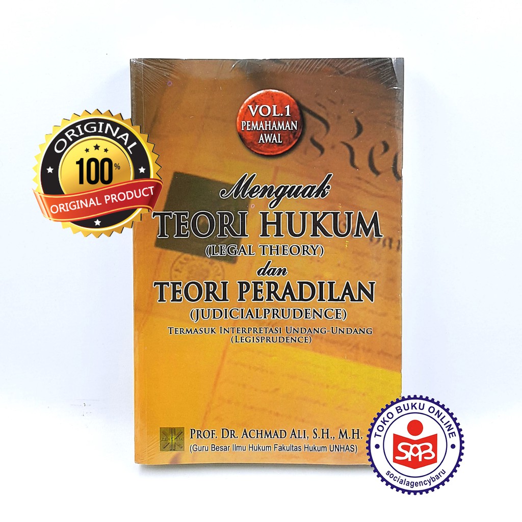 Jual Menguak Teori Hukum dan Teori Peradilan - Achmad Ali | Shopee