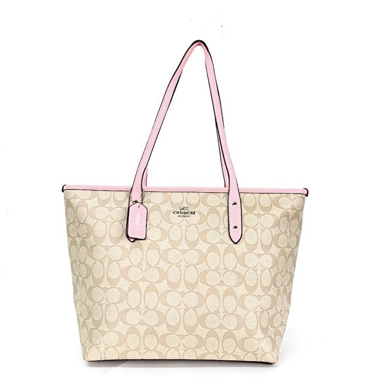 Tas Tote Coach City Signature Zip Tote Bag