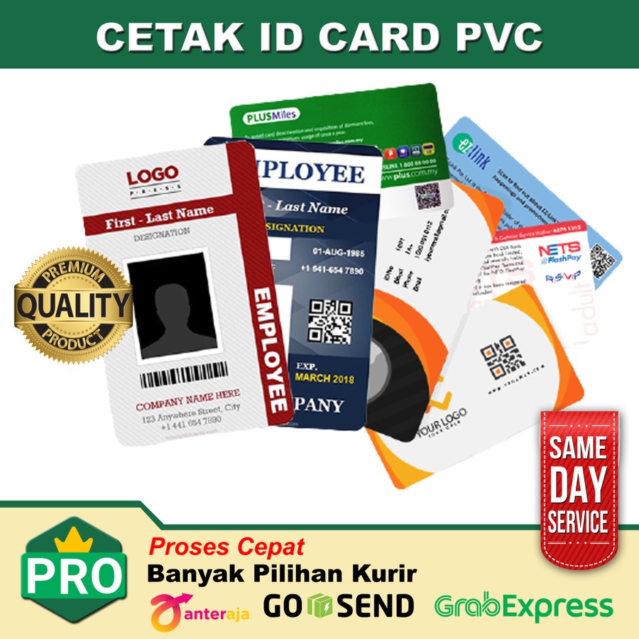 Jual Cetak Id Card Kartu Member Pvc Card Member Card Custom 2 Sisi