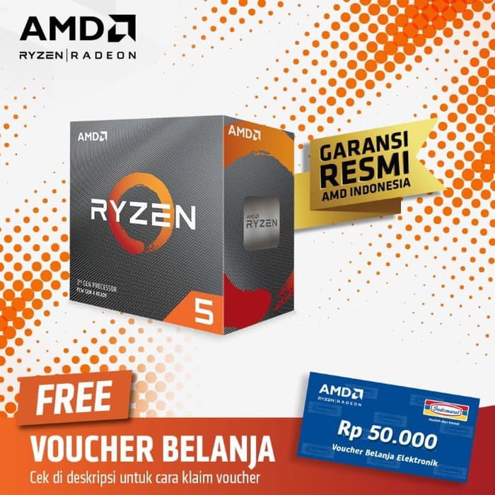 Jual Processor Amd Ryzen 5 3500 Matisse Am4 6 Core Gen 3 Cpu Shopee Indonesia 6022