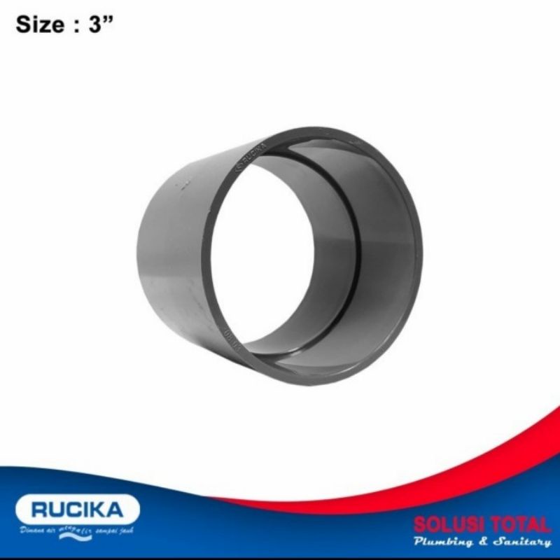 Jual Socket 3inch | Socket Polos 1 inch | Sambungan Paralon | Rucika D ...