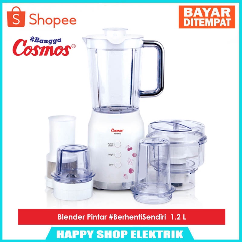 Jual Cosmos Blender Cosmos Plastik Blenz 1,2L CB 802 Berkualitas ...