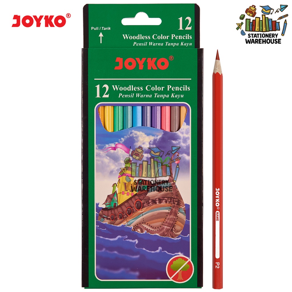 Jual Pensil Warna Color Pencil Joyko Cp 103 12 Warna Shopee Indonesia