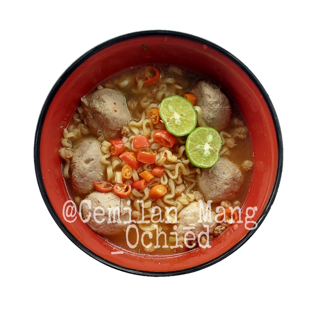 Jual Makanan Seduh Mie Kocok Bandung Mang Ochied Indomie Dan Baso Ikan