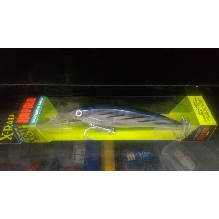 Cebo Artificial Rapala X-rap Magnum Xrmag 20, 14 Cm, 46 G, Gimnasio De Color Caballa Verde Dorado