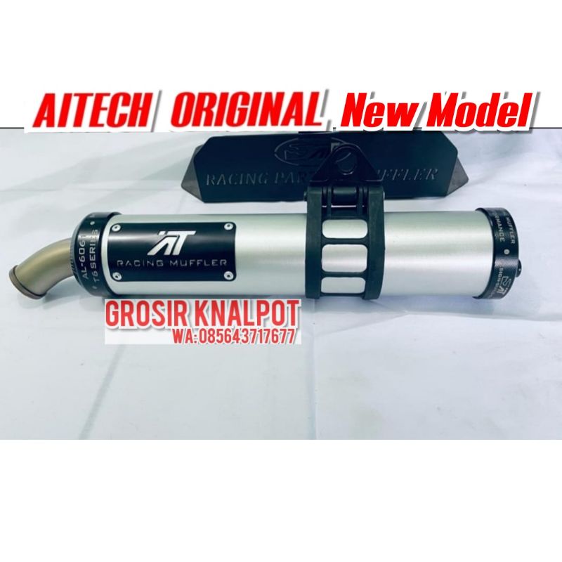 Jual Knalpot Racing Aitech Stainles ORIGINAL New Model Leher Press ...