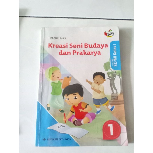 Jual Buku Kreasi Seni Budaya Dan Prakarya Kelas 1sd Shopee Indonesia