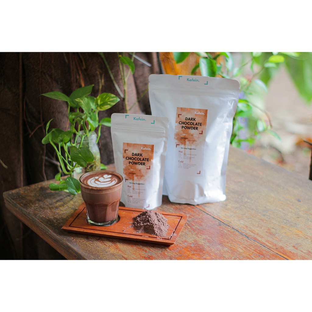 Jual Kafein Dark Chocolate Powder Bubuk Minuman Latte | Shopee Indonesia