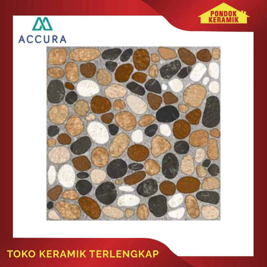 KERAMIK LANTAI ACCURA 50X50 JARVIS BEIGE