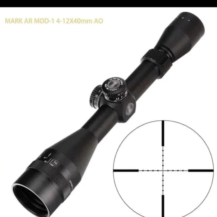 Jual TELESCOPE TELESKOP LEUPOLD MARK AR MOD-1 4-12x40 AO RIFLESCOPE ...