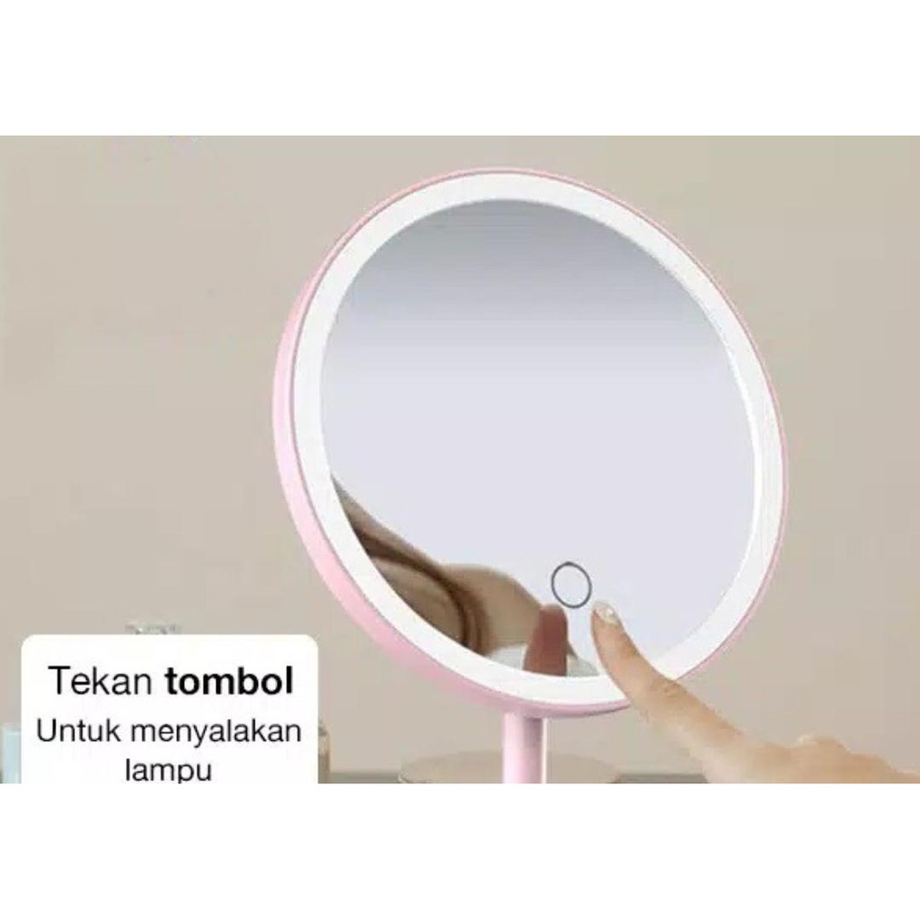 Jual CERMIN LED TOUCH SENSOR/KACA CERMIN RIAS / KACA CERMIN MAKEUP ...