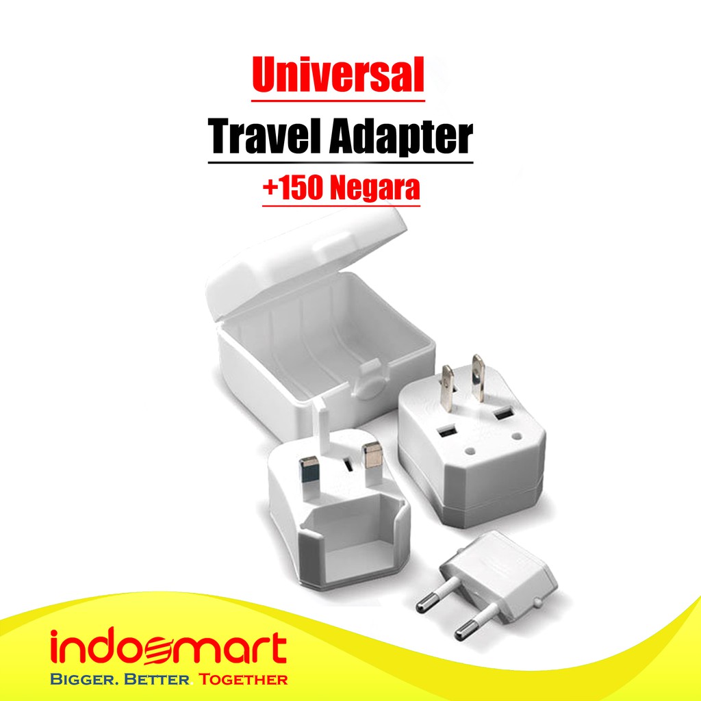 Jual Universal Travel Adaptor Multi Plug Converter Adapter ...