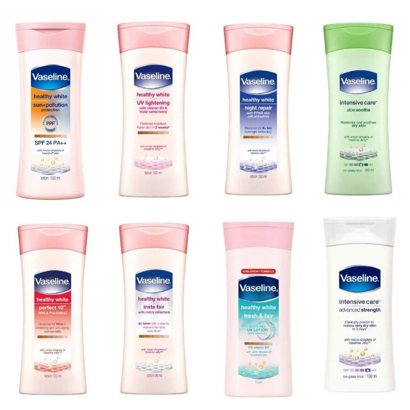 Jual VASELINE Handbody Lotion 100 mlVaseline UV Extra Brightening