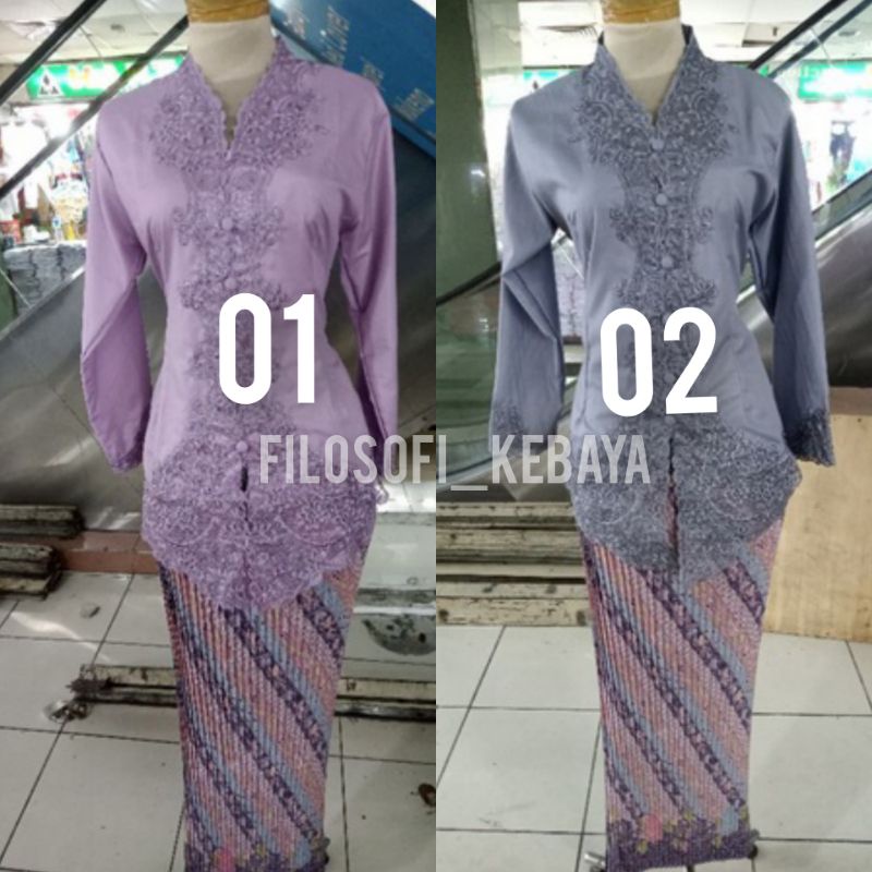 Jual Fk Atasan Kebaya Encim Tangan Panjang Kebaya Encim Betawi