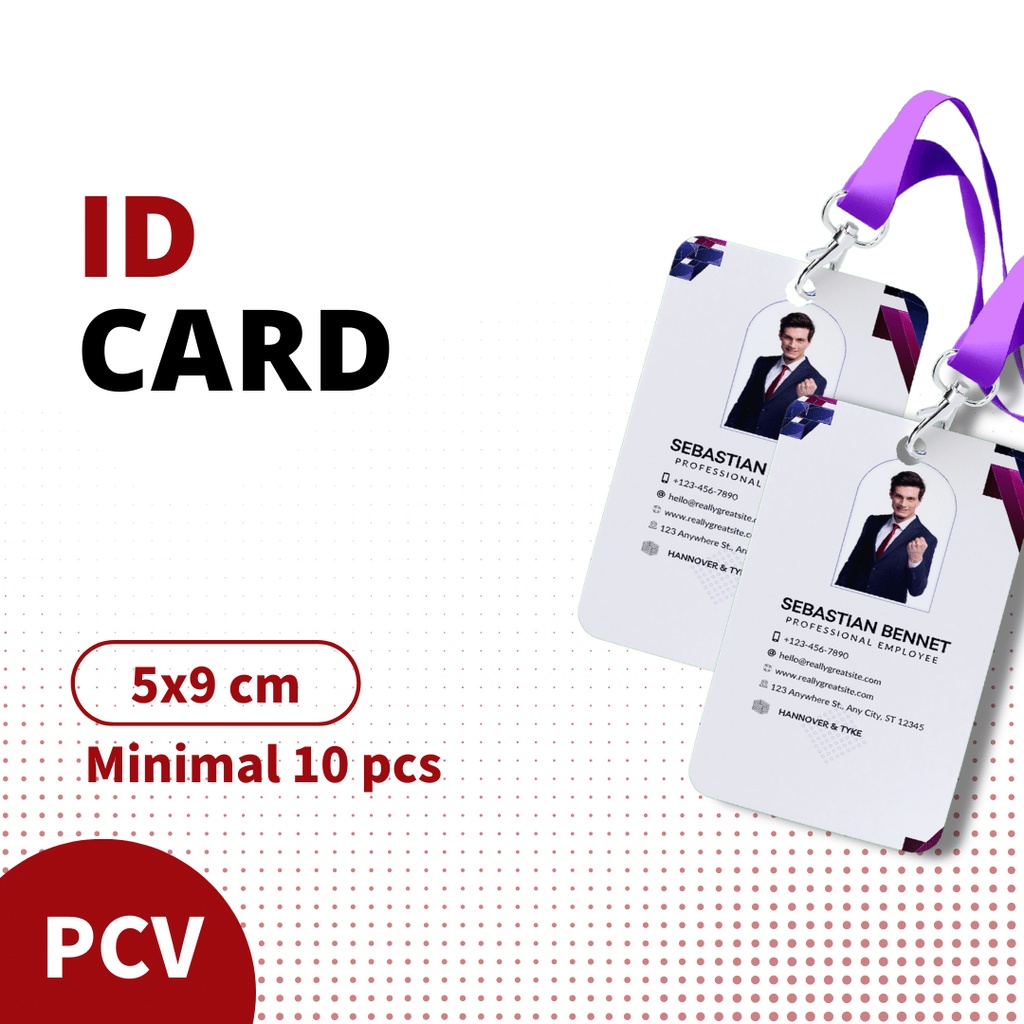 Jual Cetak Id Card Kartu Member Pvc Card Member Card Custom Kartu Id