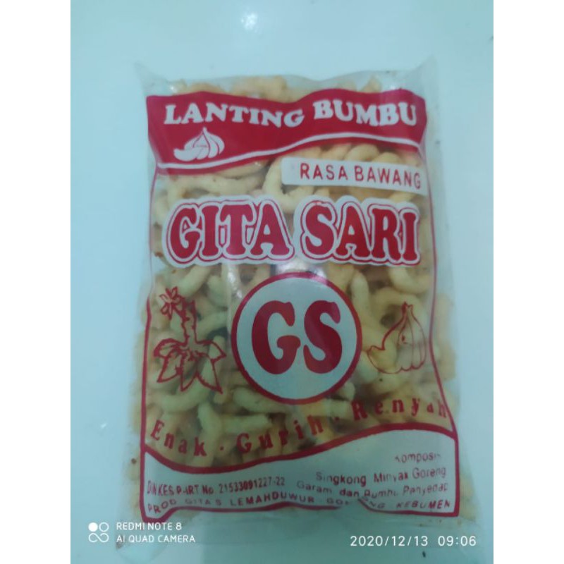 Jual Snack Lanting Bumbu varian rasa 200g | Shopee Indonesia