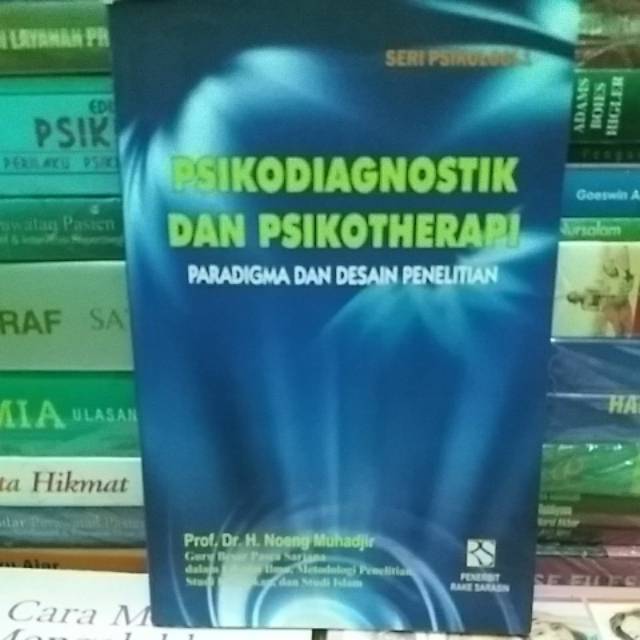 Jual PSIKODIAGNOSTIK DAN PSIKOYERAPI Paradigma Dan Desain Penelitian ...