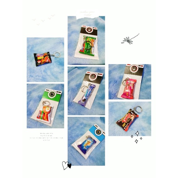 Jual Snack key ring (gantungan kunci makanan) | Shopee Indonesia