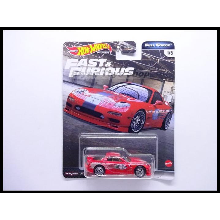 Jual Hot Wheels Fast And Furious 95 Mazda Rx 7 Full Force Shopee Indonesia 4524