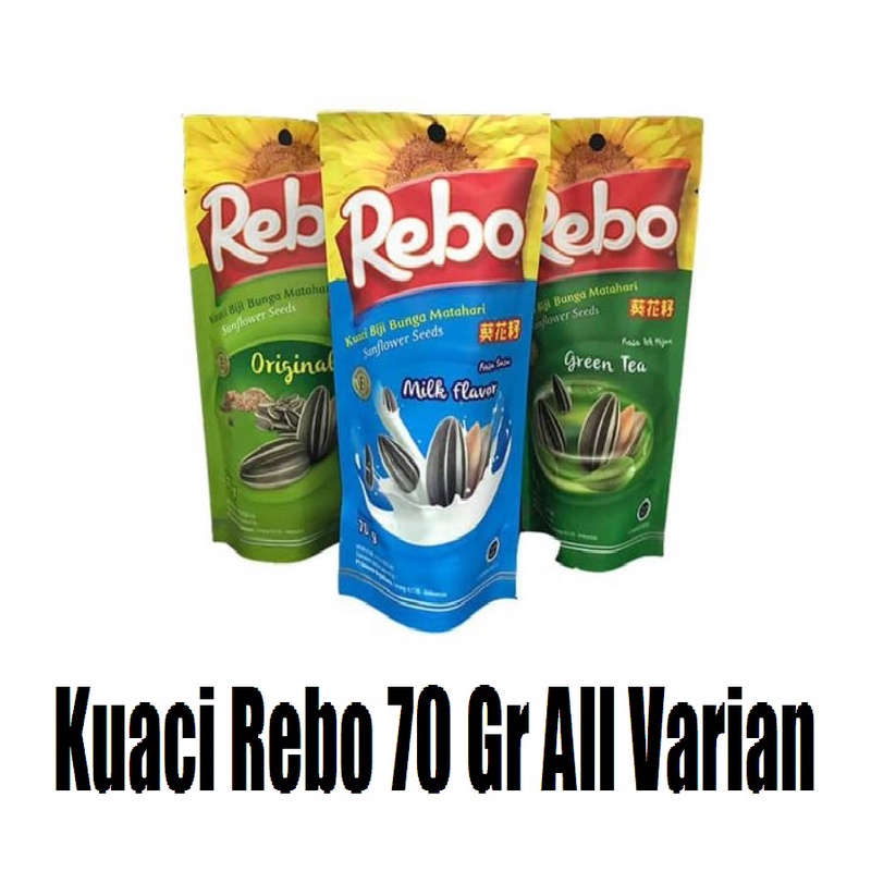 Jual Kuaci Rebo 70 Gr All Varian Shopee Indonesia